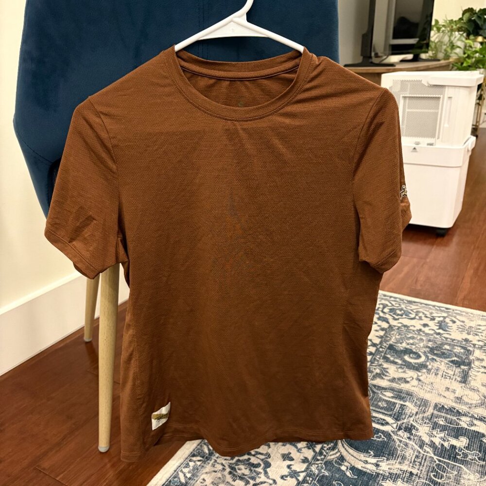 Tracksmith Brown Short Sleeve Tee